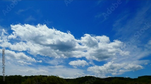タイムラプスで見る雲の変化と景色