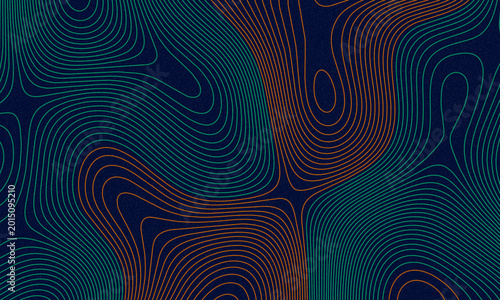 Cuadro en lienzo Abstract background design with diagonal curve line pattern