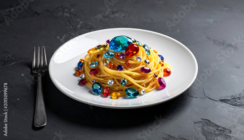 宝石パスタ