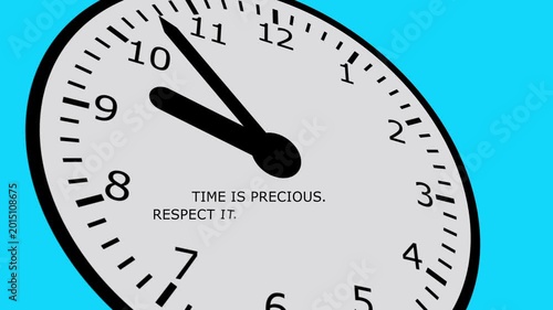 3d rotation Clock icon in realistic style Vintage and modern clock faces with Roman numerals and retro hands.