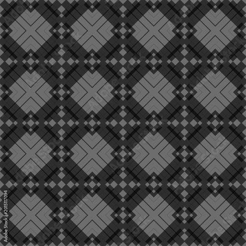 black and white seamless pattern