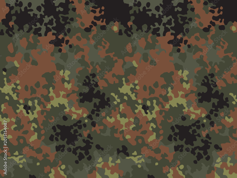 Fotografie French Fleck Tarn  Camouflage