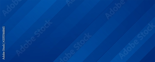Bild auf Leinwand Abstract blue background with glowing geometric lines