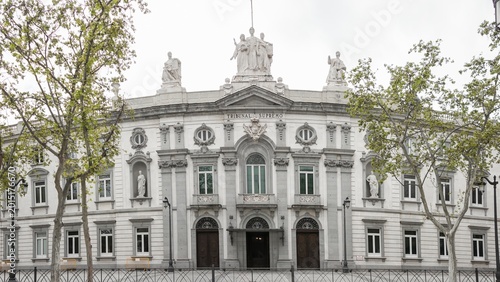 фотографія Main facade of the Spanish Supreme Court
