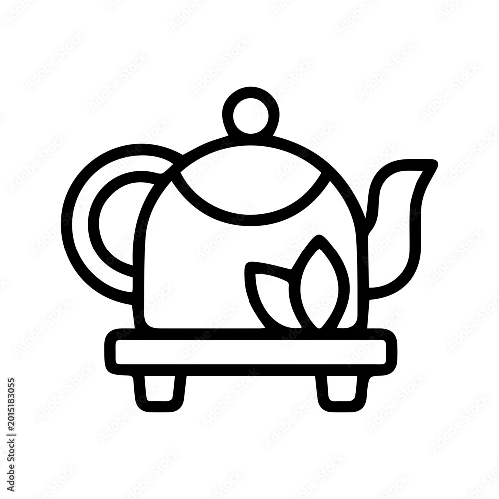 Obraz premium Tea Pot Icon