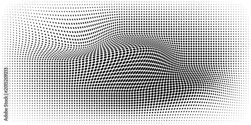Fotografía Grunge halftone gradient background