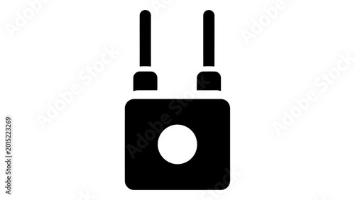 Canvas-taulu Bluetooth audio transmitter icon