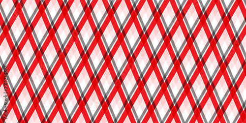 abstract simple red black and pink diagonal plaid line pattern can be used background.