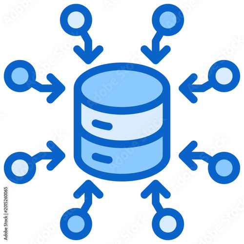 Data Aggregation Icon