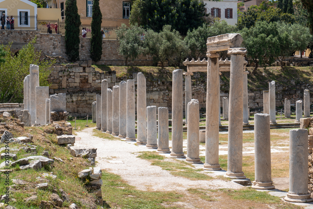 Fototapeta premium AGORA' DI ATENE