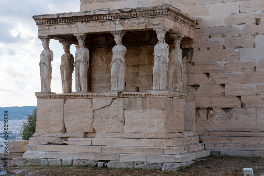 Fototapeta premium ERETTEO, ACROPOLI DI ATENE, GRECIA