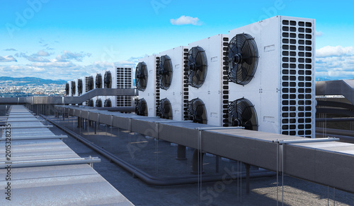 HVAC systems, Rooftop cooli...