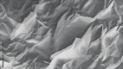 Photography Gray crumpled paper texture against a transparent background
