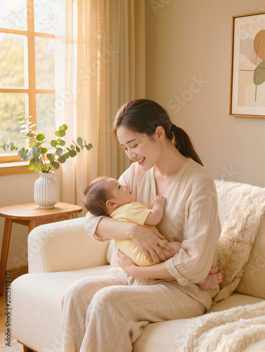 mother and baby