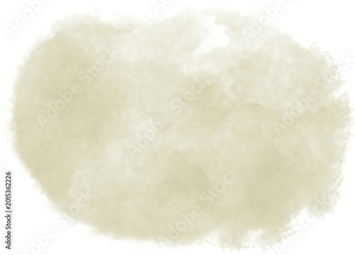 Watercolor stain decoration