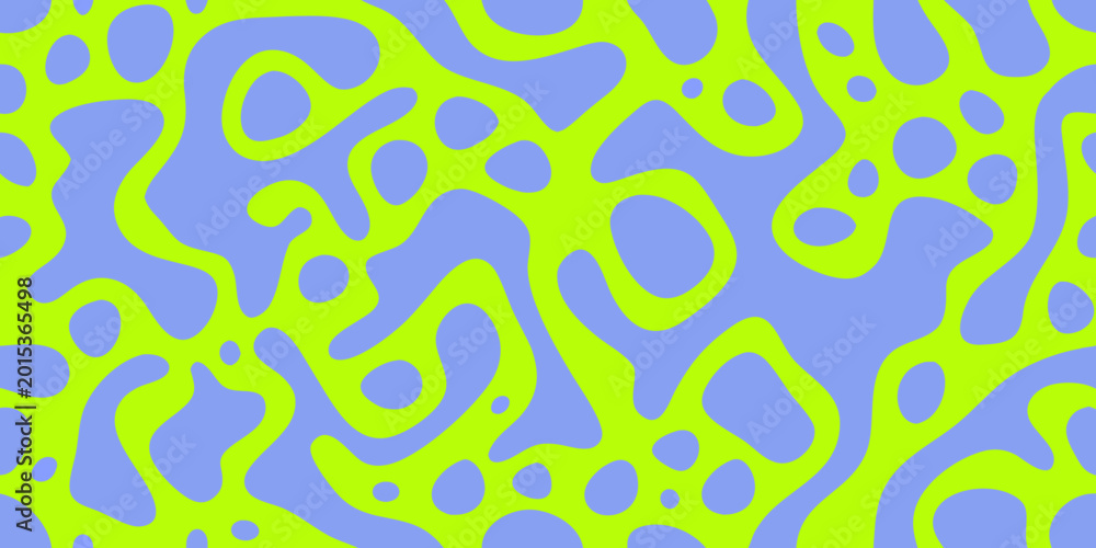 Obraz premium abstract fluid pattern seamless design with blue and green shapes
