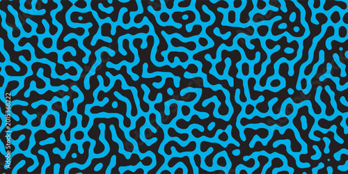 Abstract background with flowing organic lines and chaotic patterns. Modern design with retro texture, perfect for creative posters and textile backgrounds.