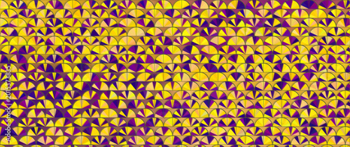 Distraction Free Wallpaper - Butter Royal colors with Conic background