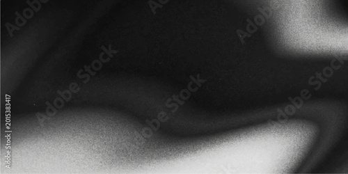 Quadro em tela Sensual silhouette of a slim naked woman's bare back and torso against a black a