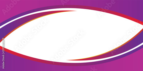 Abstract gradient oval shape on purple background with soft lighting