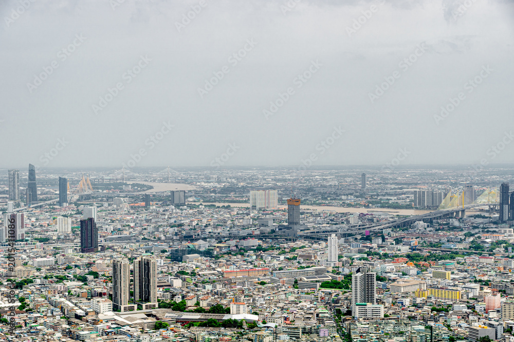 Fototapeta premium Bangkok Skyline
