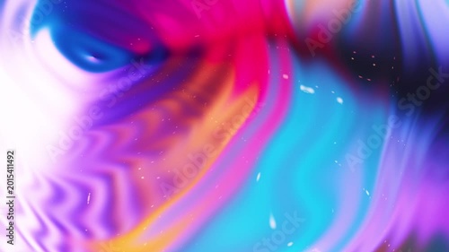 Abstract Flowing Texture with Purple Pink and Orange Hues
