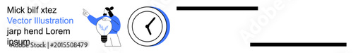 Foto Time management, productivity, workplace efficiency, scheduling, deadlines, and goal setting