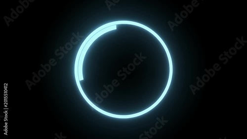 Soft Rotating Dim Glow Forming an Abstract Circular Pattern in Near Darkness: Slowly Pulsing Cinematic Minimal Motion Loop (16:9)