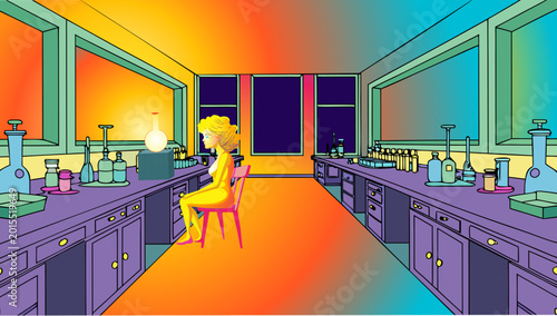 Photos medicine, laboratory, flasks, beakers, laboratory assistant, nurse, doctor, expe