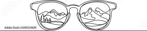 Fotografía Beautiful classic glasses