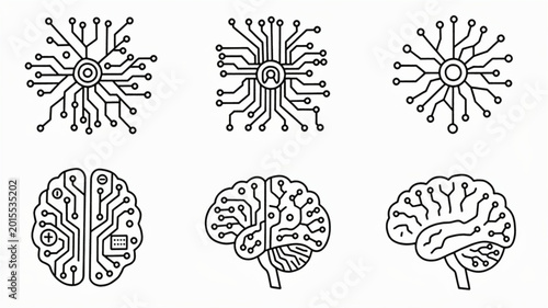 Photos Brain Circuitry Neural Network Diagrams.