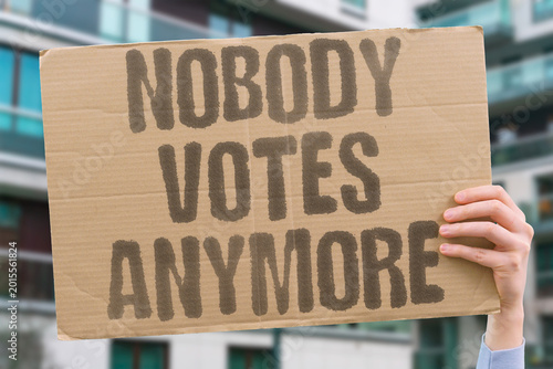 Photography "Nobody Votes Anymore" Voter turnout collapses as citizens disengage from democratic participation