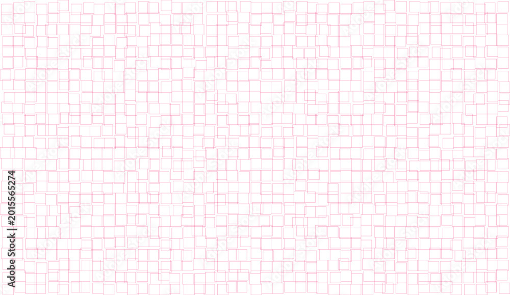 Fototapeta premium A detailed illustration of a pink grid pattern on a with intersecting lines