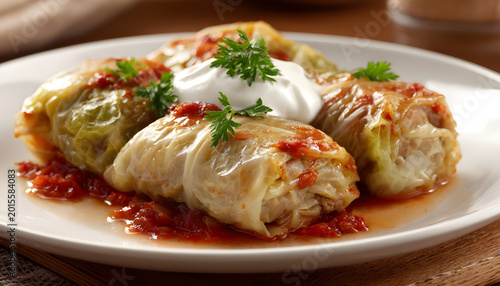 Stuffed cabbage rolls