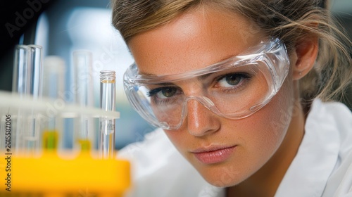 Woman scientist in laboratory