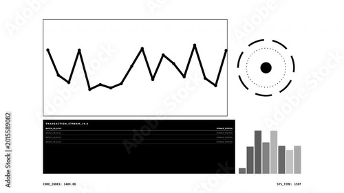Dynamic Data Visualization Video Showcasing Trends and Analytics with Modern Motion Graphics
