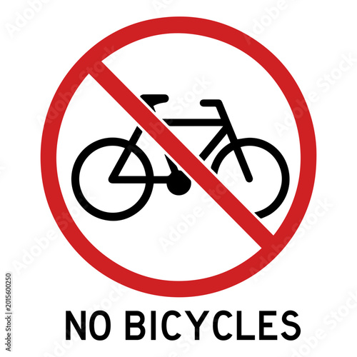 No bicycles sign icon isolated on transparent background svg png