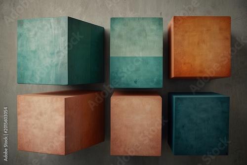 abstract background with squares