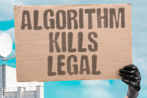 Obraz na plátně "Algorithm Kills Legal" When an algorithm causes a fatal crash, legal systems are unprepared
