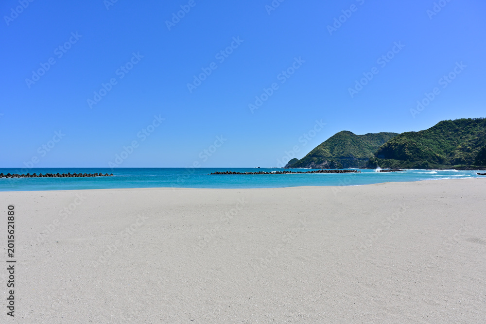 Obraz premium 竹野浜海水浴場