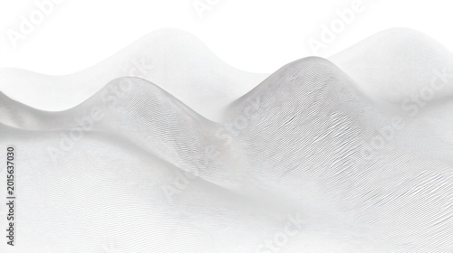 Abstract white undulating lines modern background design graphic element