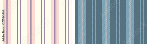 Obraz na płótnie Vertical stripe pattern set