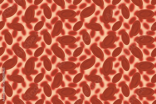 Red blood cell icon, oval, blood cell, illustration, study, print, wallpaper, carpet, cover, clothing, bedding, curtain.