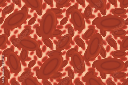 Red blood cell icon, oval, blood cell, illustration, study, print, wallpaper, carpet, cover, clothing, bedding, curtain.