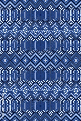 Abstract art, ikat patterns, fabric patterns made from yarn, square shapes as components, local fabric patterns, folk culture, printed patterns, wallpaper, carpet patterns, covers, clothing. 