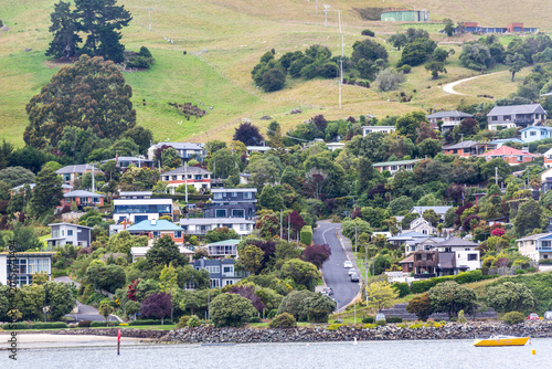 Tableau sur toile MacAndrew Bay, Dunedin, New Zealand