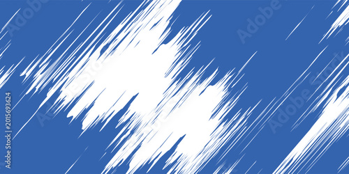 Konstfotografi Abstract Blue and White Grunge Background with Halftone Style