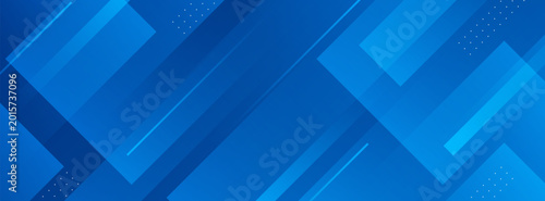 Photos Abstract Blue Geometric Background with Dynamic Lines and Shapes for Modern Desi