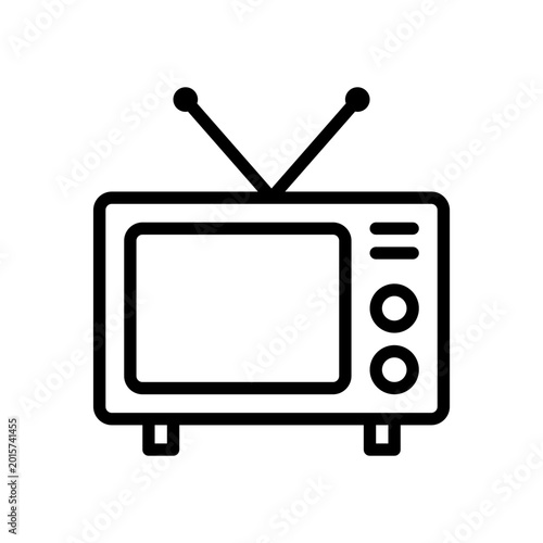 antique tv icon