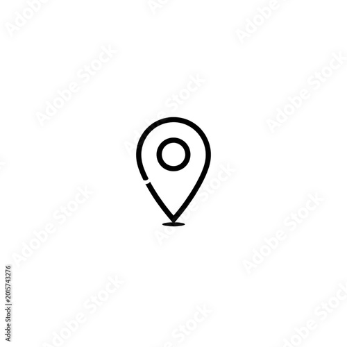 vector map pointer icon